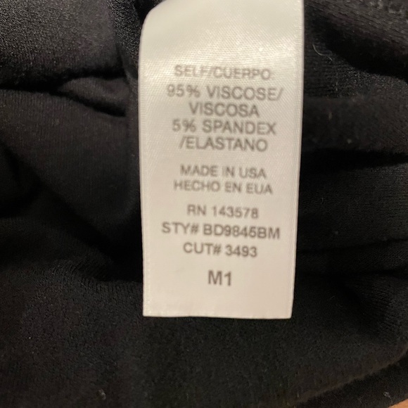 Naked Wardrobe Black Baby Mama Crew Neck Dress - Picture 5 of 5